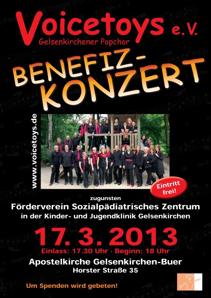 Plakat Konzert März 2013